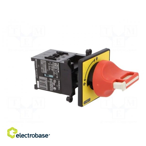 Main emergency switch-disconnector | Poles: 3 | on panel | 12A | IP65 фото 8