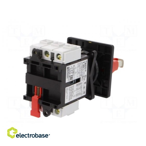 Main emergency switch-disconnector | Poles: 3 | on panel | 12A | IP65 paveikslėlis 6