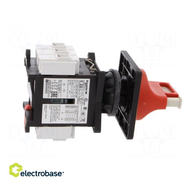 Main emergency switch-disconnector | Poles: 3 | on panel | 12A | IP65 image 7