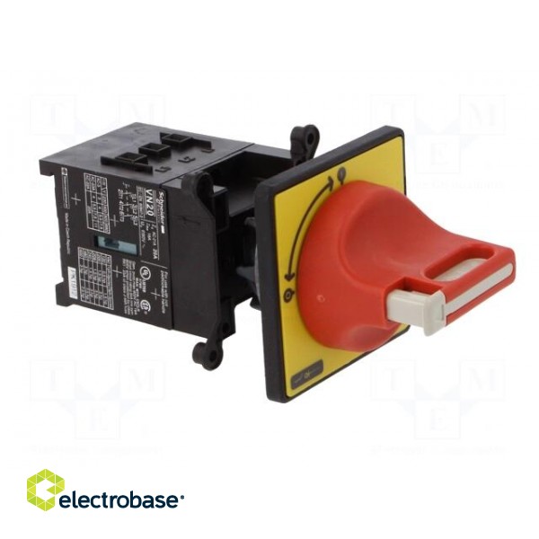 Main emergency switch-disconnector | Poles: 3 | on panel | 20A | IP65 фото 8