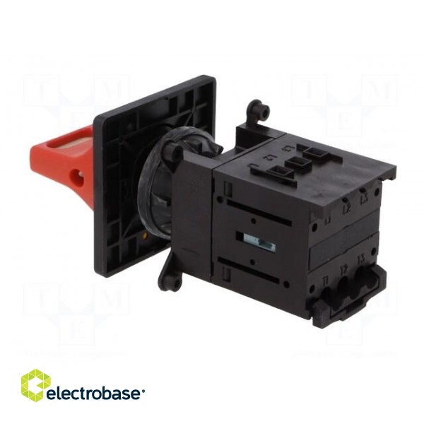 Main emergency switch-disconnector | Poles: 3 | on panel | 20A | IP65 фото 4