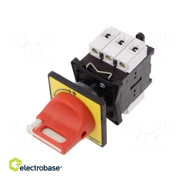 Main emergency switch-disconnector | Poles: 3 | on panel | 25A | IP65 image 1