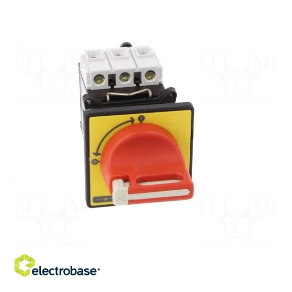 Main emergency switch-disconnector | Poles: 3 | on panel | 25A | IP65 image 9