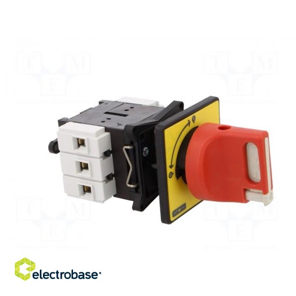 Main emergency switch-disconnector | Poles: 3 | on panel | 40A | IP65 paveikslėlis 8