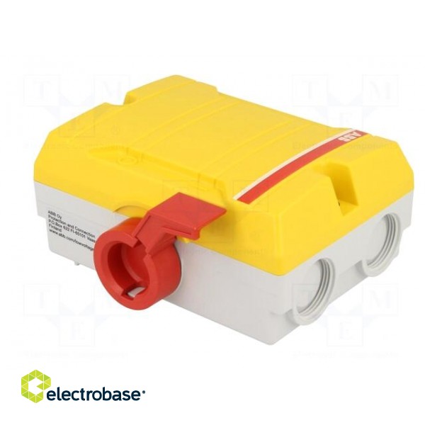 Safety switch-disconnector | Poles: 3 | flush mounting | 16A | BWS фото 6