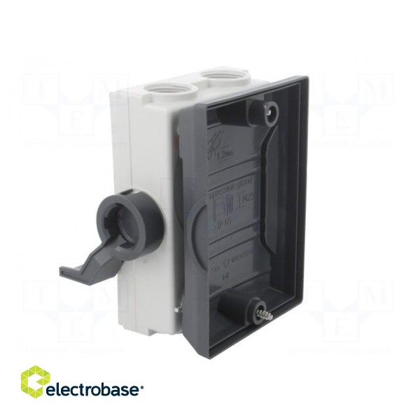 Safety switch-disconnector | Poles: 3 | flush mounting | 16A | BWS image 6