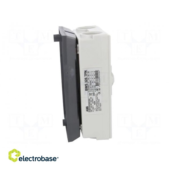 Safety switch-disconnector | Poles: 3 | flush mounting | 25A | BWS фото 10