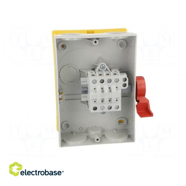 Safety switch-disconnector | Poles: 3 | flush mounting | 25A | BWS image 4