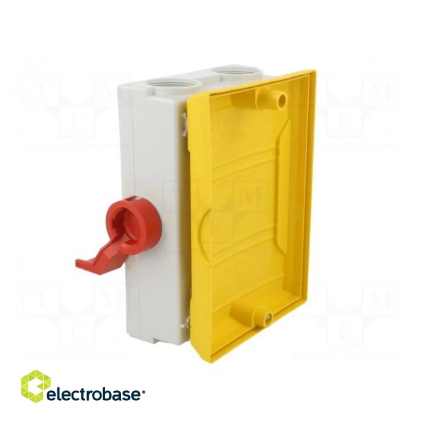 Safety switch-disconnector | Poles: 3 | flush mounting | 25A | BWS image 7