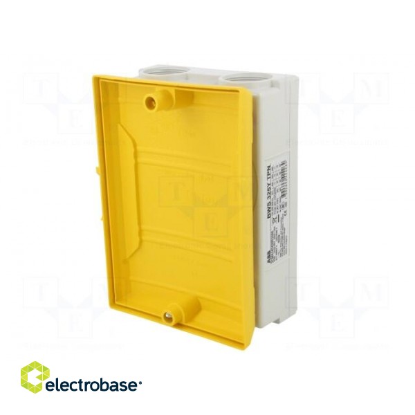 Safety switch-disconnector | Poles: 3 | flush mounting | 25A | BWS image 9