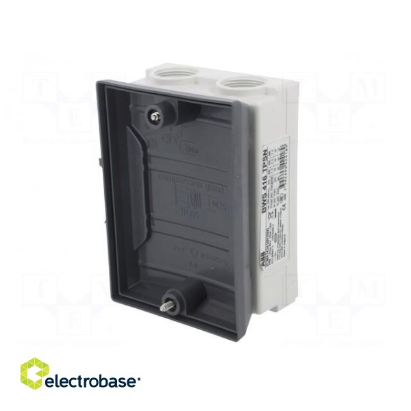 Safety switch-disconnector | Poles: 4 | flush mounting | 16A | BWS image 9