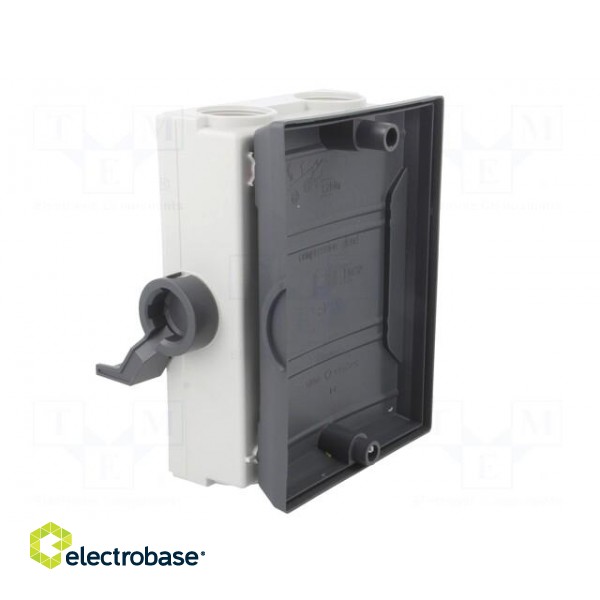 Safety switch-disconnector | Poles: 4 | flush mounting | 25A | BWS image 7