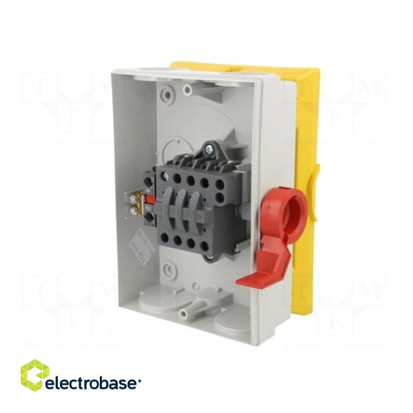 Safety switch-disconnector | Poles: 4 | flush mounting | 25A | BWS image 5