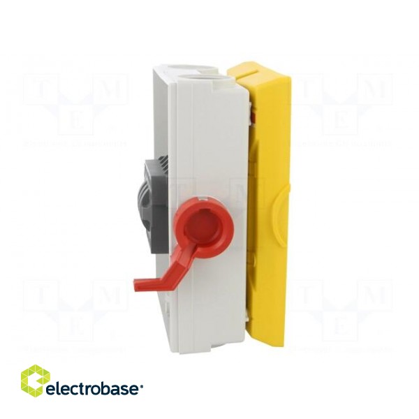 Safety switch-disconnector | Poles: 4 | flush mounting | 25A | BWS image 6