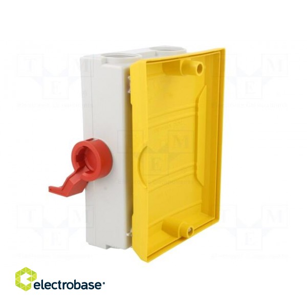 Safety switch-disconnector | Poles: 4 | flush mounting | 25A | BWS image 7