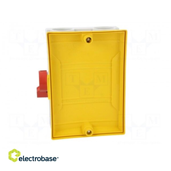 Safety switch-disconnector | Poles: 4 | flush mounting | 25A | BWS image 8