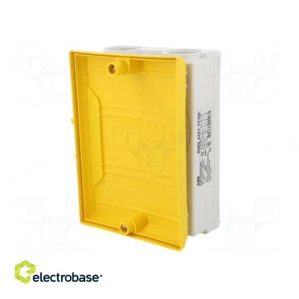 Safety switch-disconnector | Poles: 4 | flush mounting | 25A | BWS image 9