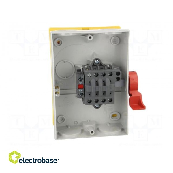 Safety switch-disconnector | Poles: 4 | flush mounting | 25A | BWS image 4