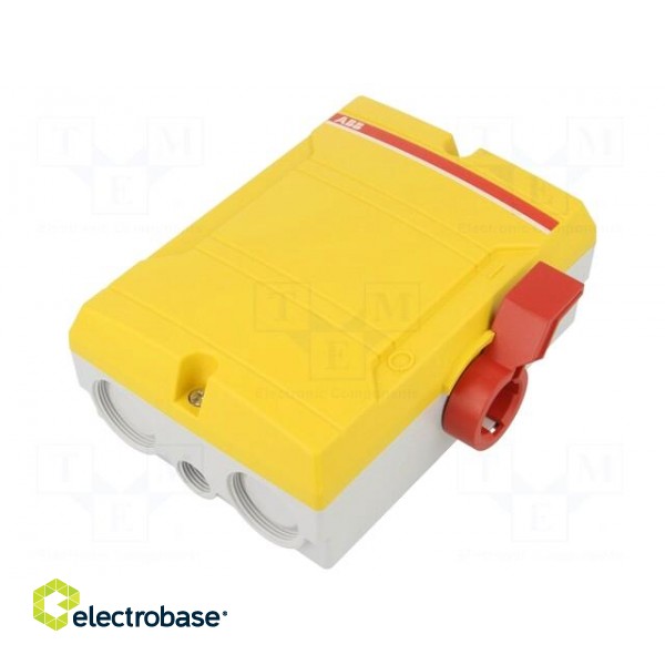 Safety switch-disconnector | Poles: 4 | flush mounting | 25A | BWS фото 1