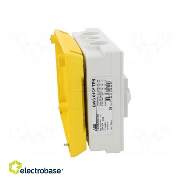 Safety switch-disconnector | Poles: 6 | flush mounting | 16A | BWS фото 10