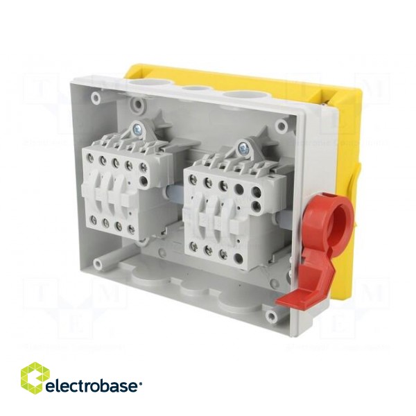 Safety switch-disconnector | Poles: 6 | flush mounting | 16A | BWS image 5