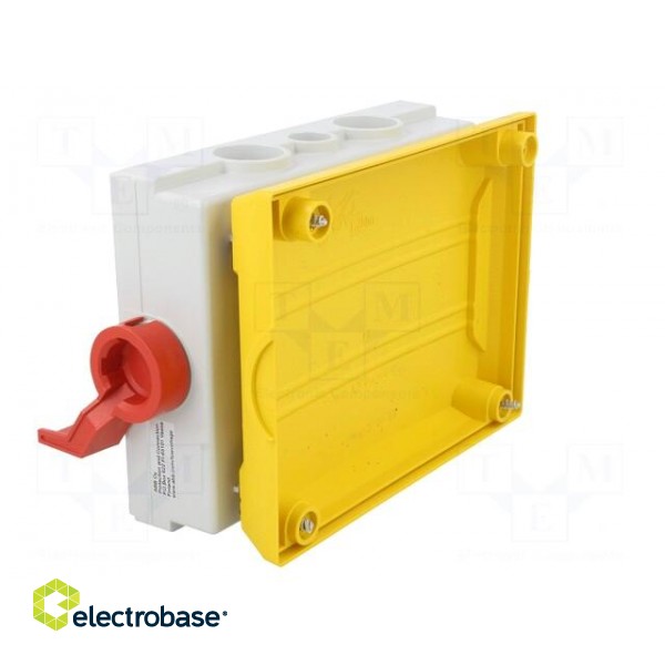 Safety switch-disconnector | Poles: 6 | flush mounting | 16A | BWS image 7