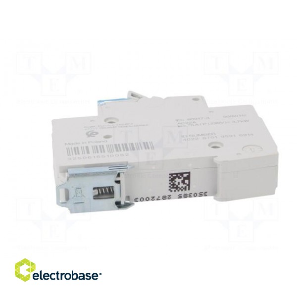 Switch-disconnector | Poles: 1 | for DIN rail mounting | 25A | 230VAC paveikslėlis 5