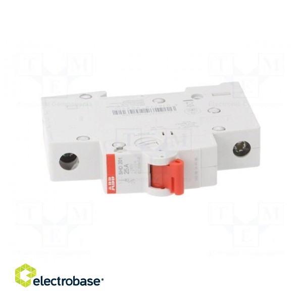 Switch-disconnector | Poles: 1 | for DIN rail mounting | 25A | 240VAC paveikslėlis 9