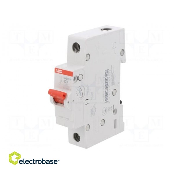 Switch-disconnector | Poles: 1 | for DIN rail mounting | 32A | 240VAC
