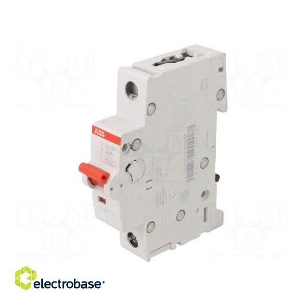 Switch-disconnector | Poles: 1 | for DIN rail mounting | 32A | 253VAC image 1