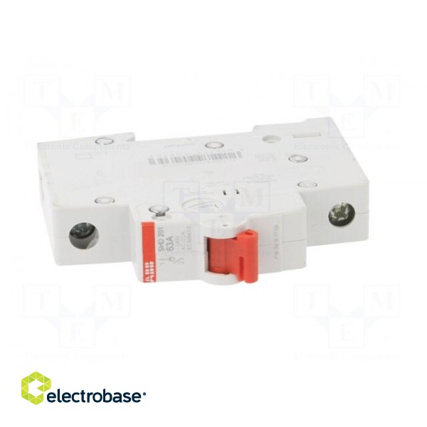 Switch-disconnector | Poles: 1 | for DIN rail mounting | 63A | 240VAC image 9