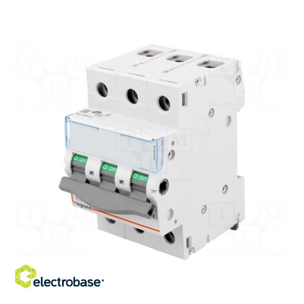 Switch-disconnector | Poles: 3 | DIN | 100A | 400VAC | FR300 | IP20 image 1