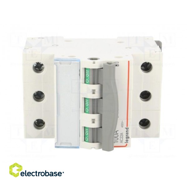 Switch-disconnector | Poles: 3 | DIN | 100A | 400VAC | FR300 | IP20 image 9