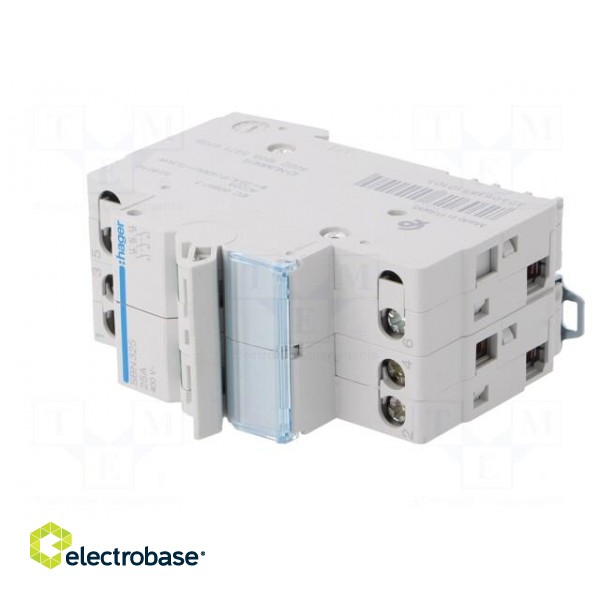 Switch-disconnector | Poles: 3 | for DIN rail mounting | 25A | 400VAC paveikslėlis 2