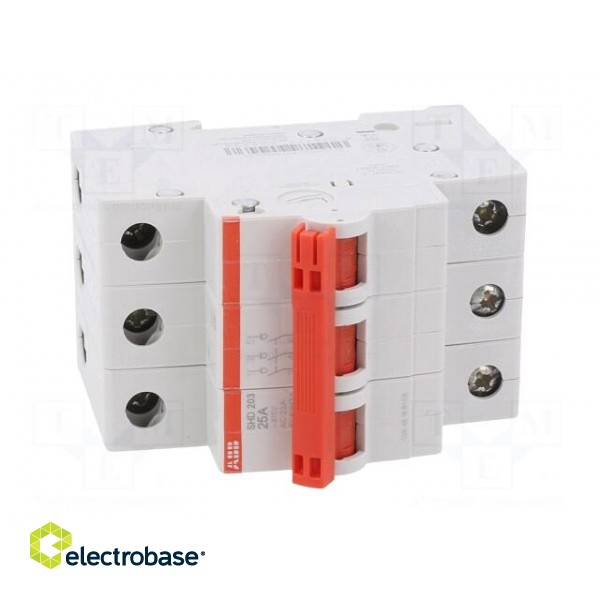 Switch-disconnector | Poles: 3 | for DIN rail mounting | 25A | 415VAC image 9