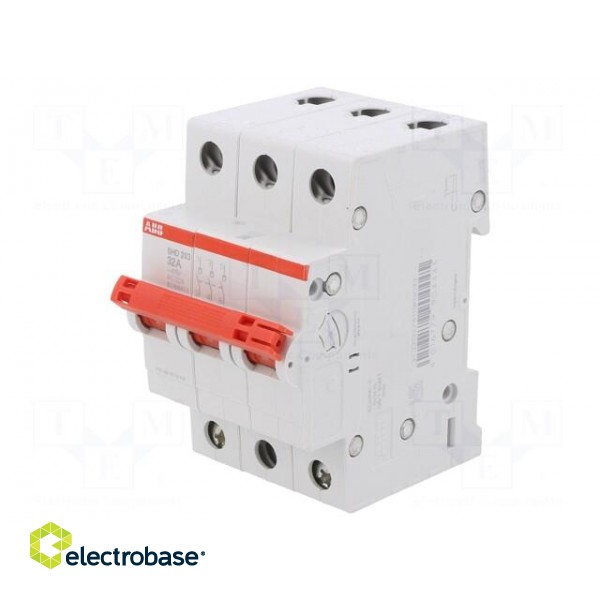 Switch-disconnector | Poles: 3 | for DIN rail mounting | 32A | 415VAC image 1