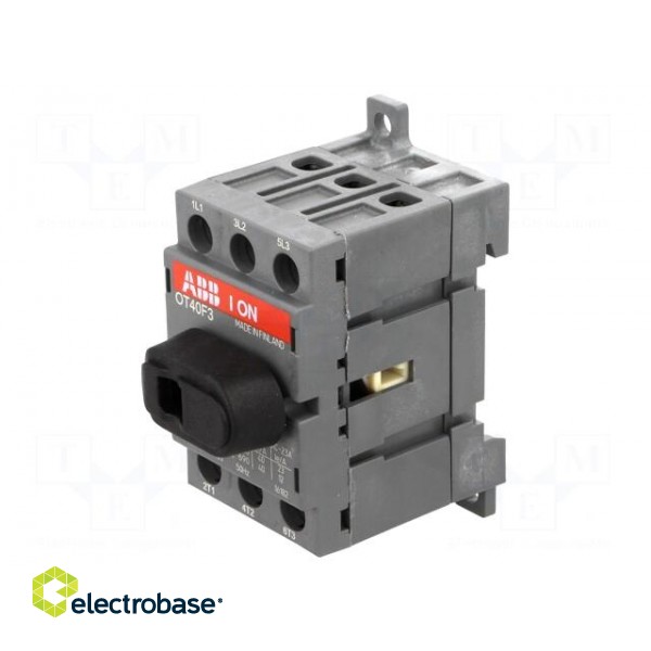Switch-disconnector | Poles: 3 | for DIN rail mounting | 40A | OT image 1