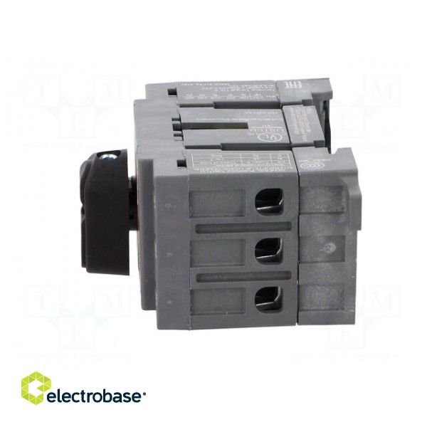 Switch-disconnector | Poles: 3 | for DIN rail mounting | 40A | OT paveikslėlis 3