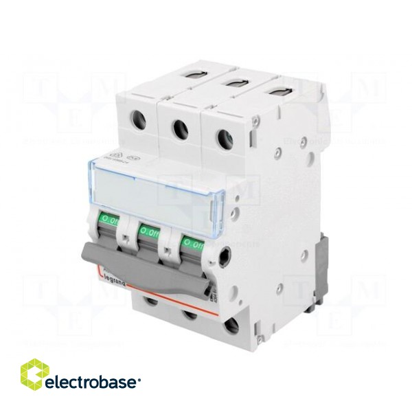 Switch-disconnector | Poles: 3 | DIN | 63A | 400VAC | FR300 | IP20 image 1