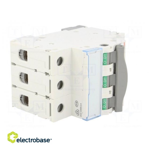 Switch-disconnector | Poles: 3 | DIN | 63A | 400VAC | FR300 | IP20 фото 8