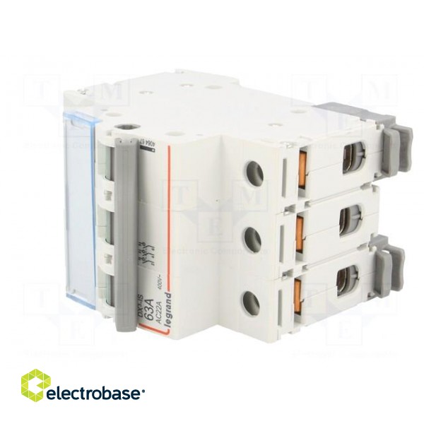 Switch-disconnector | Poles: 3 | DIN | 63A | 400VAC | FR300 | IP20 paveikslėlis 2