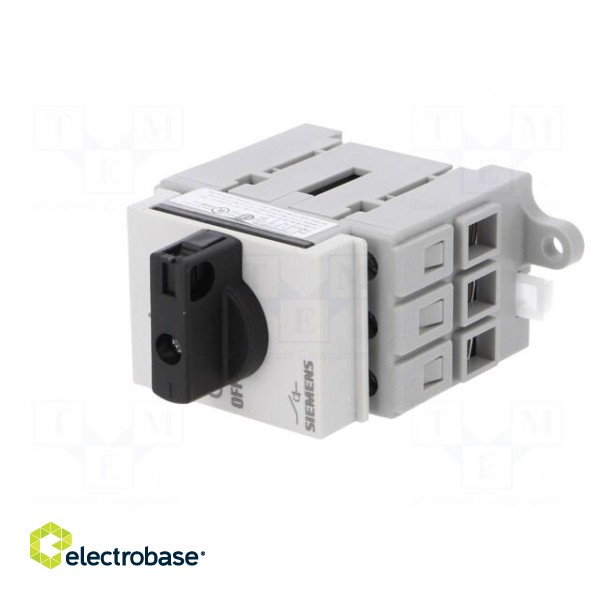 Switch-disconnector | Poles: 3 | DIN,on panel | 16A | 3LD3 | 7.5kW фото 2
