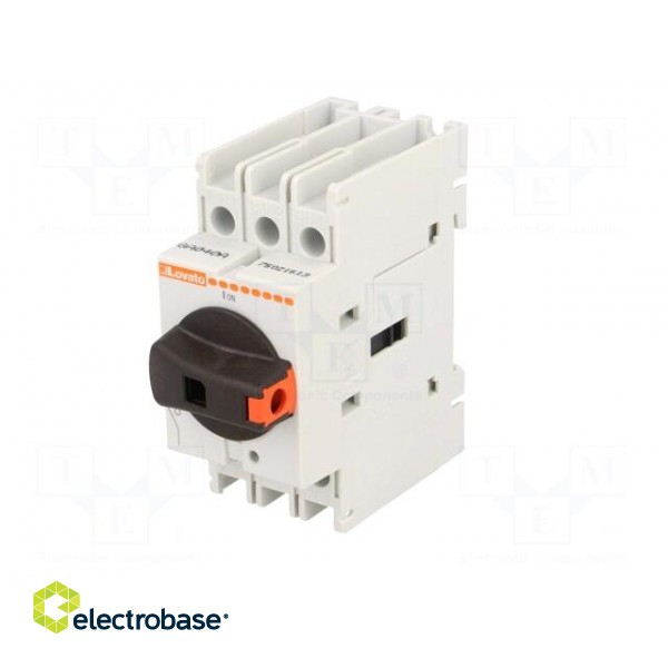 Switch-disconnector | Poles: 3 | DIN,screw type | 40A | GA image 2
