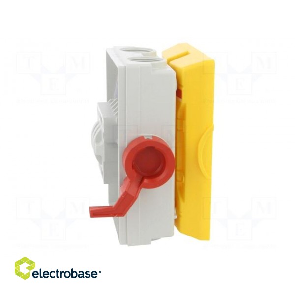 Switch-disconnector | Poles: 3 | flush mounting | 25A | BW | IP65 image 5