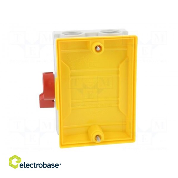 Switch-disconnector | Poles: 3 | flush mounting | 25A | BW | IP65 image 7