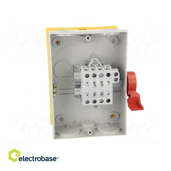 Switch-disconnector | Poles: 3 | flush mounting | 40A | BW | IP65 image 4