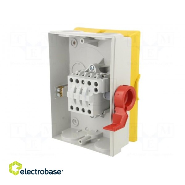 Switch-disconnector | Poles: 3 | flush mounting | 40A | BW | IP65 фото 5
