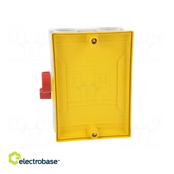 Switch-disconnector | Poles: 3 | flush mounting | 40A | BW | IP65 image 8