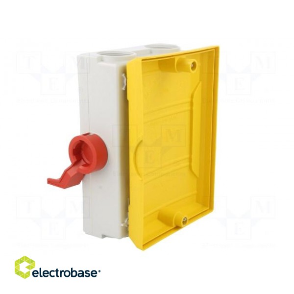 Switch-disconnector | Poles: 3 | flush mounting | 40A | BW | IP65 image 7