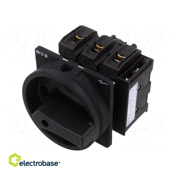 Switch-disconnector | Poles: 3 | for building in | 63A | P | -25÷40°C